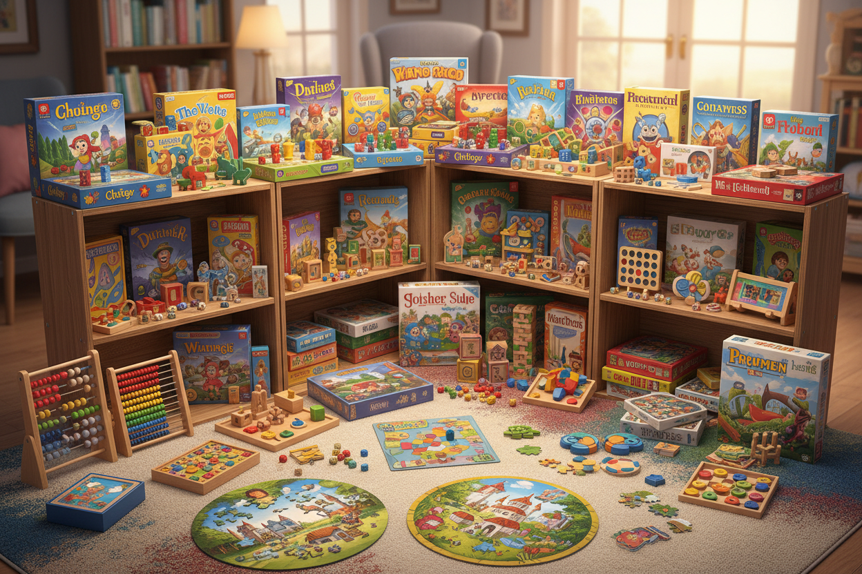 Board Games, Toys & Puzzle Games