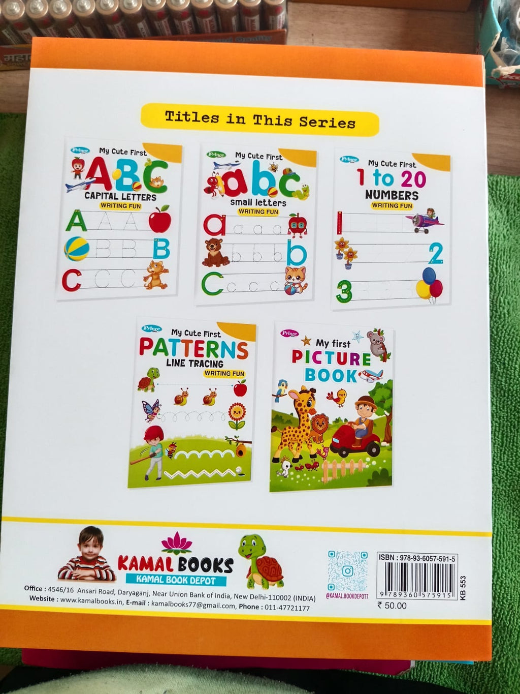 Small Letters writting book