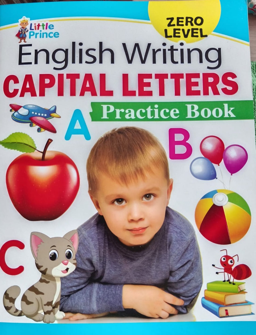 English writing capital Letter practice book
