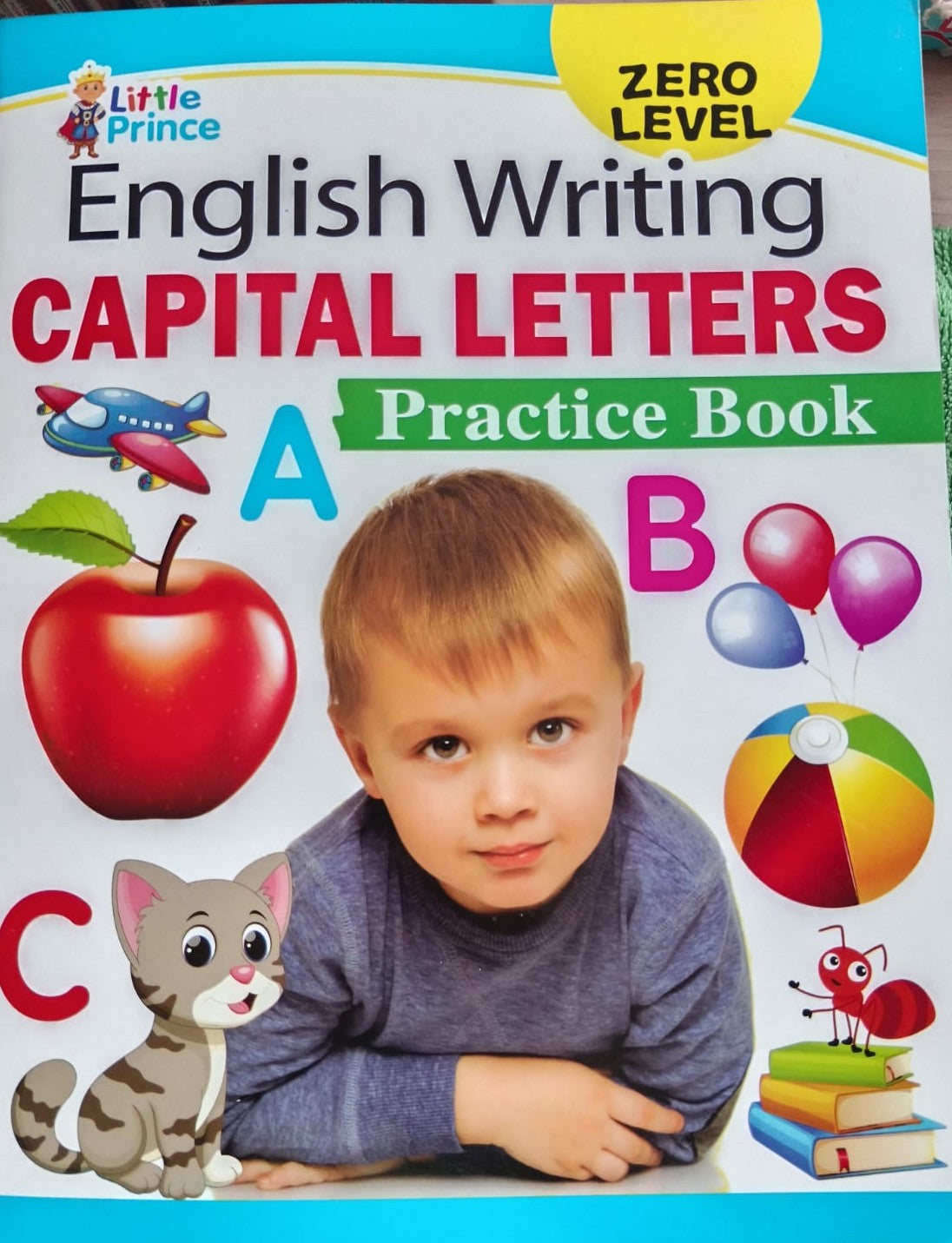 English writing capital Letter practice book