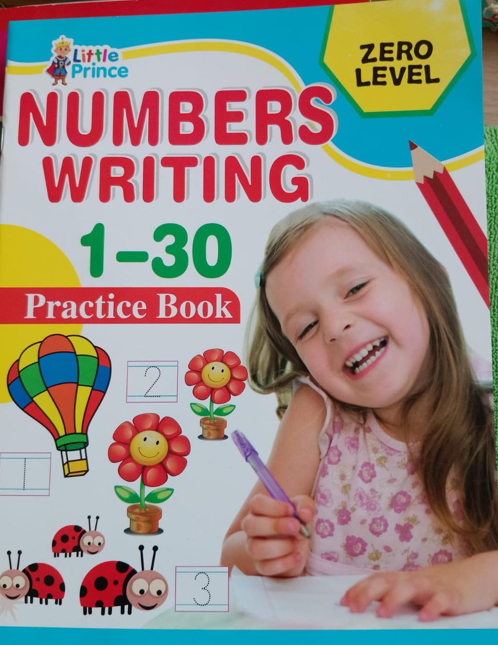 Number writing 1-30 practice book