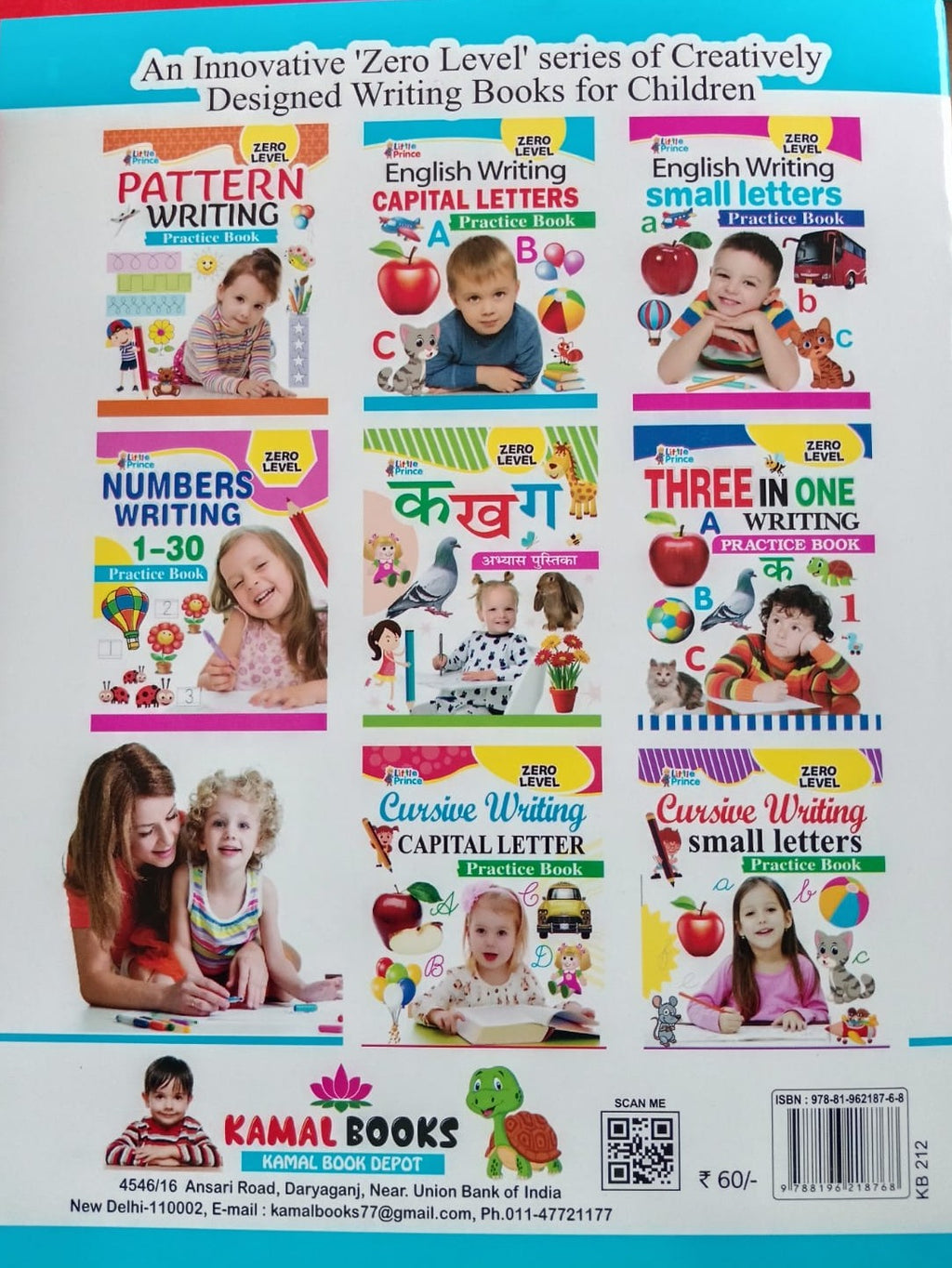 Number writing 1-30 practice book