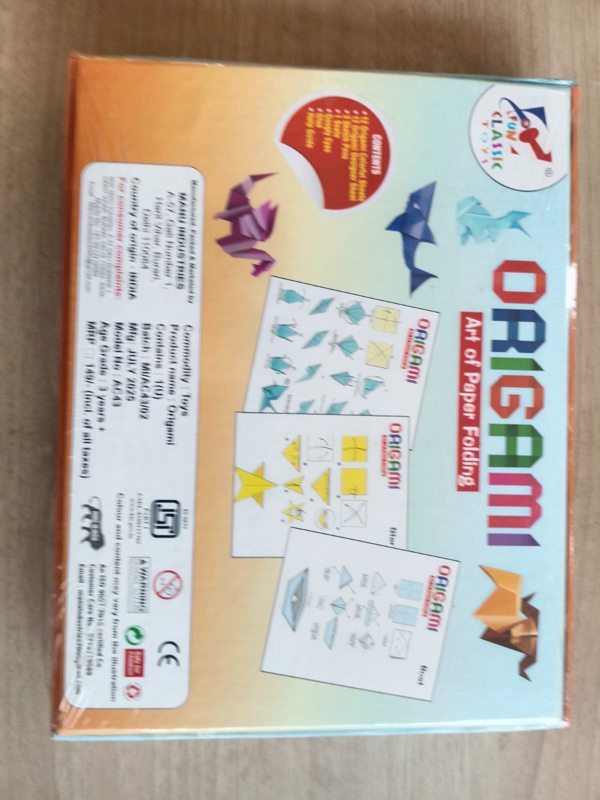 Board game Origami Art paper filding