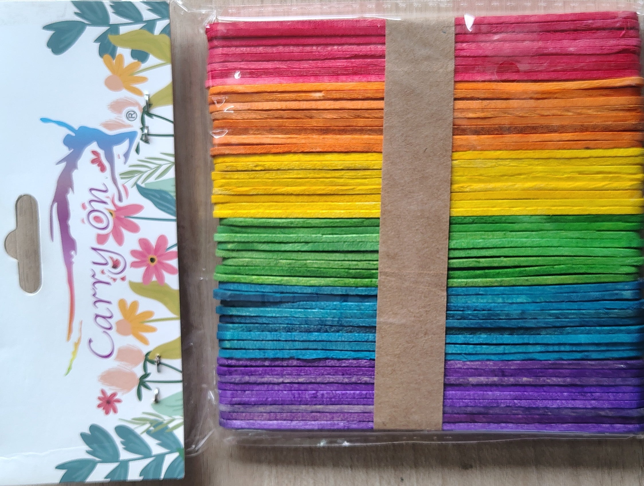 Ice cream stick multicolour