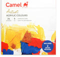 Camel Acrylic colour 24 shades 9 ml
