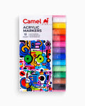 Camel Acrylic colour marker 12 shades
